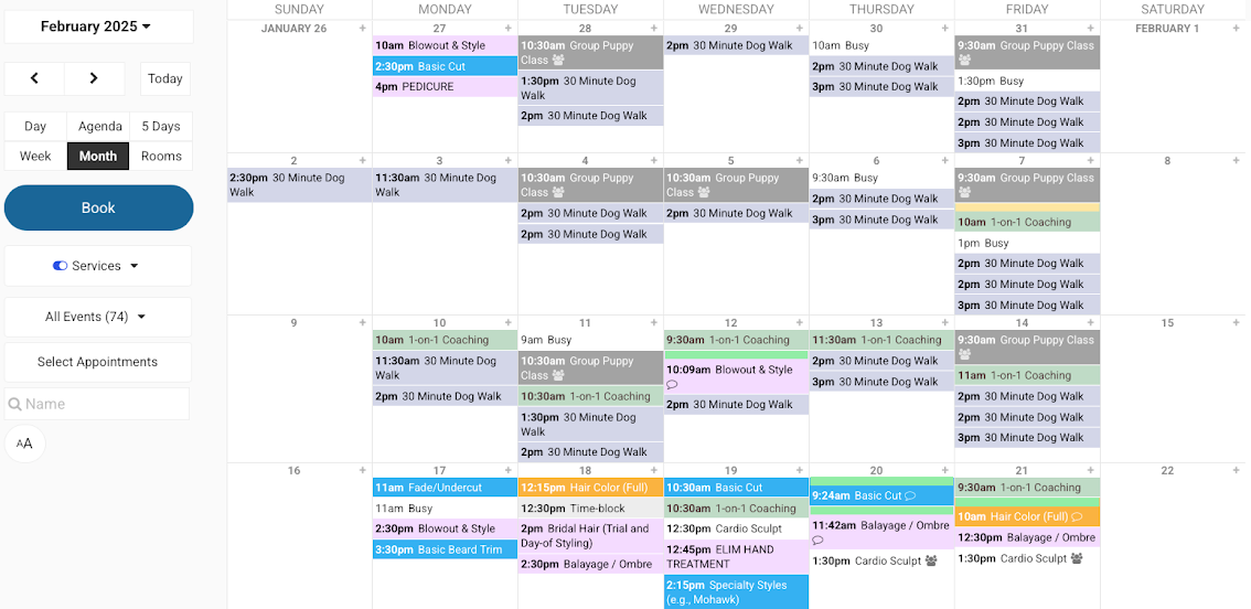 screenshot of Easy Busy Pets